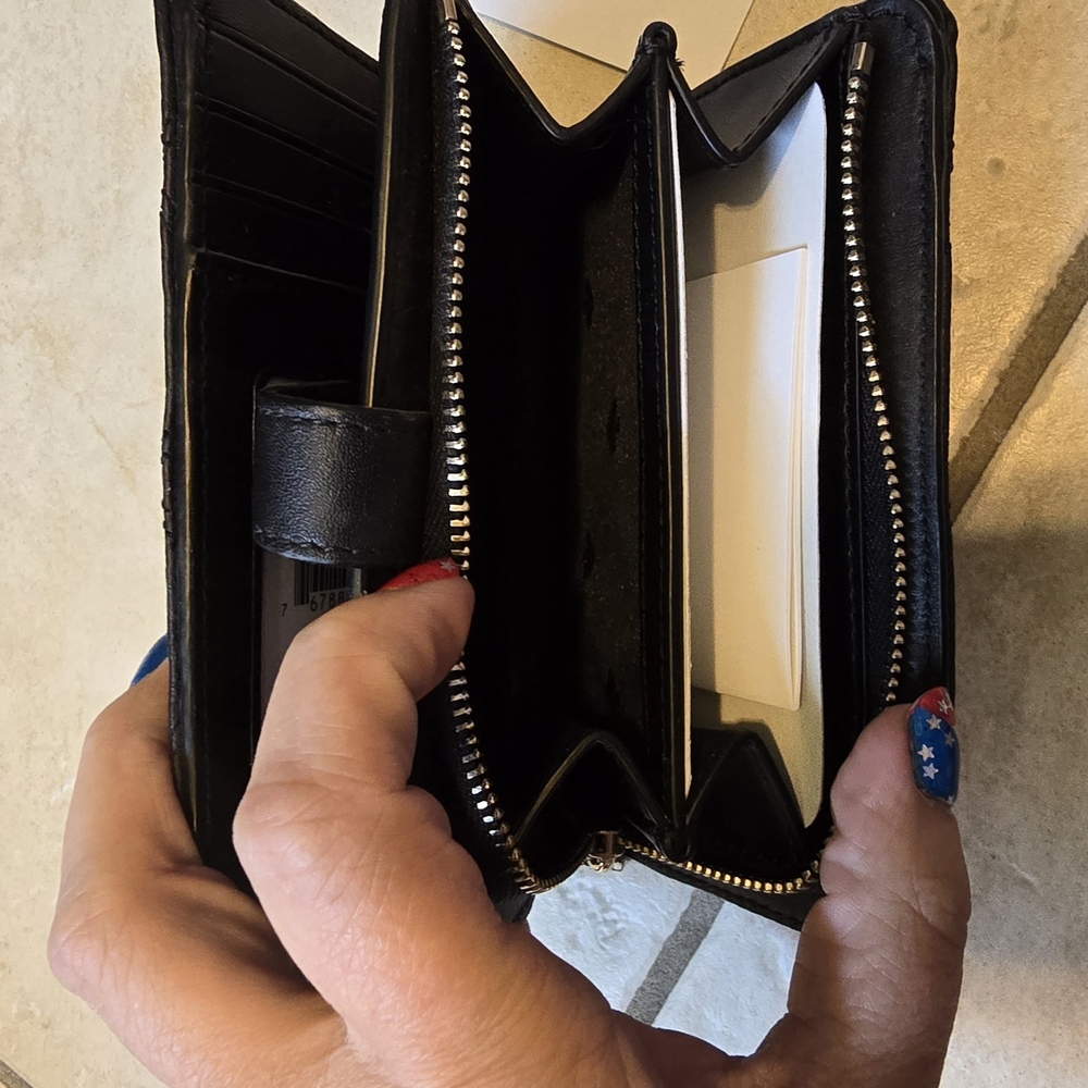 Kate Spade Black Leather Wallet - Picture 3 of 3